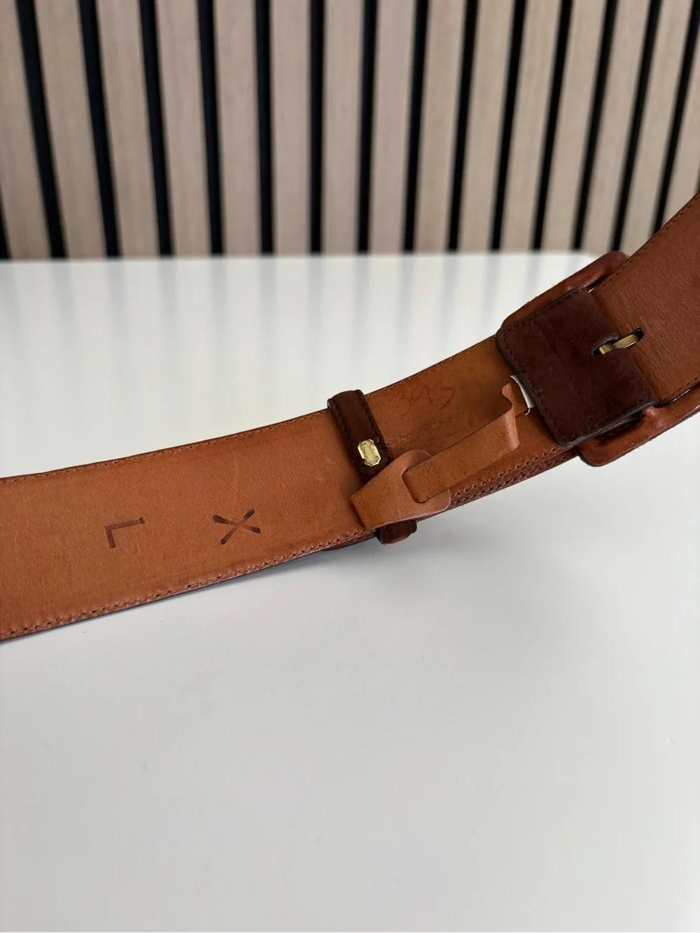 RALPH LAUREN Suede Belt